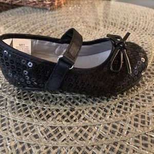 Baby girl black  dress shoes